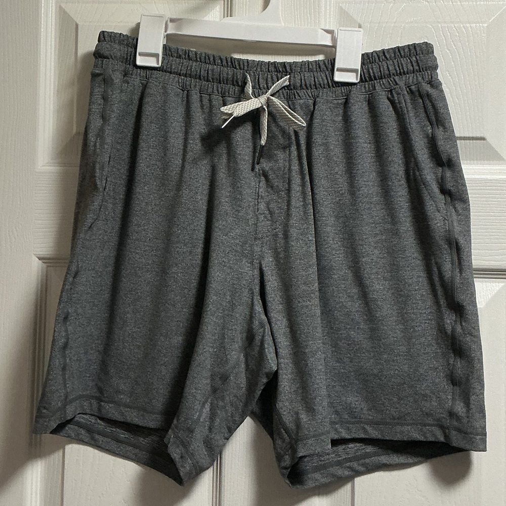 Men's Charcoal Athletic Shorts